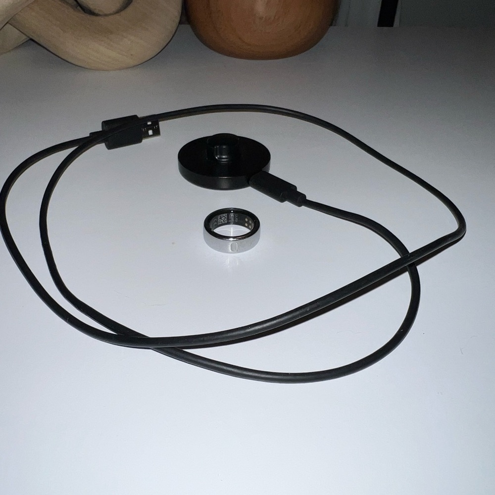 Oura Ring Gen3 Size 8 in Horizon Silver
